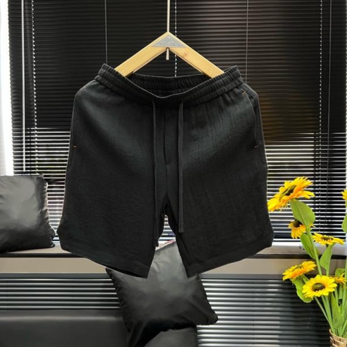 夏季新款潮牌五分裤简约休闲薄款透气港风男士短裤高品质沙滩裤潮 - 图2