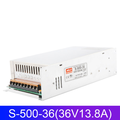 明伟雕刻机500W单组开关电源S-500-24V20A12V40A15V18V36V48V60V - 图2