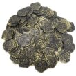 西班牙加勒比海盗金币Doubloon仿真玩具硬币道具儿童奖励金银铜币