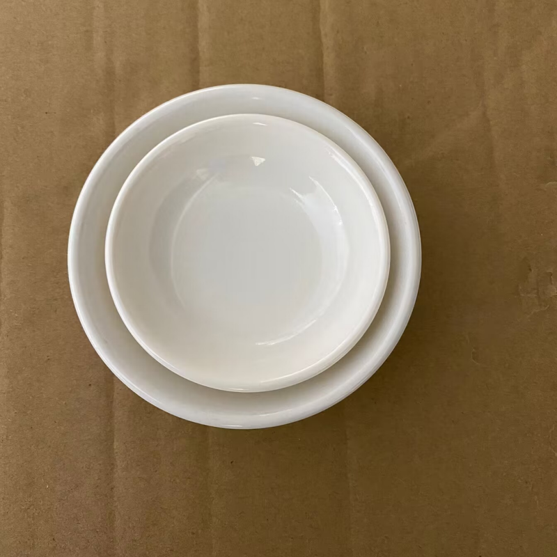 A5密胺餐具调味碟酒店饭店白色仿瓷碟子火锅调料碟双格醋碟酱油碟,淘宝优惠券,粉丝福利购,淘宝优惠卷
