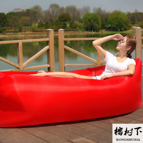 Дорожный быстрый надувной диван, портативный кушон, спальный мешок