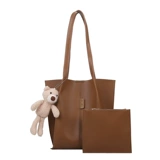 Сумка через плечо, милая вместительная и большая сумка на одно плечо, коллекция 2023, в корейском стиле