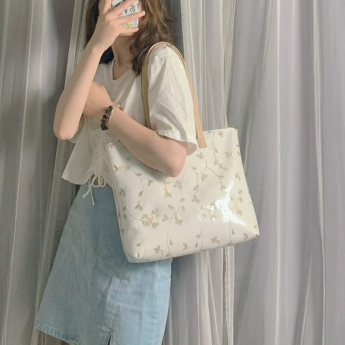 Вместительная и большая сумка на одно плечо, универсальная сумка через плечо, коллекция 2022, в западном стиле