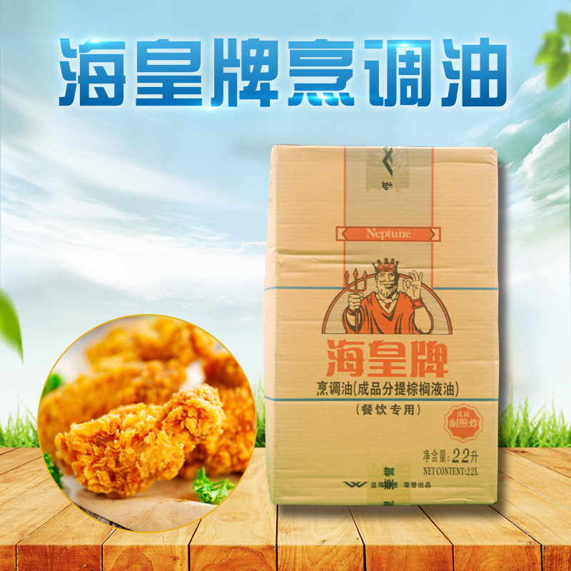 海皇牌烘焙棕榈油食用起酥炸商用鸡排汉堡小吃专用耐煎22L烹调油