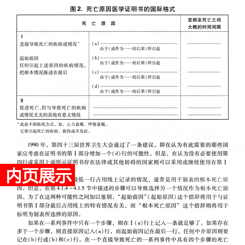 正版 疾病和有关健康问题的国际统计分类(ICD-10)(第2版)(卷)类目表+第二卷指导手册+第三卷字母顺序索引全3本 人民卫生 - 图3