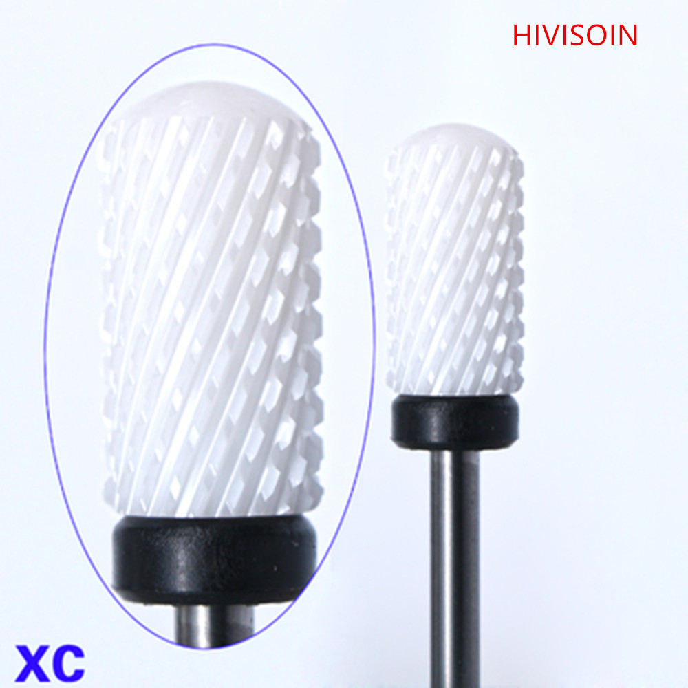 陶瓷美甲打磨头 快速卸甲打磨抛光 美甲打磨机打磨头美甲陶瓷钻头 - 图1