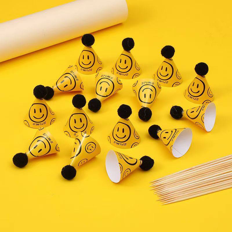 生日帽蛋糕装饰帽子超小ins风迷你生日帽插件成品复古尖尖帽,淘宝优惠券,粉丝福利购,淘宝优惠卷