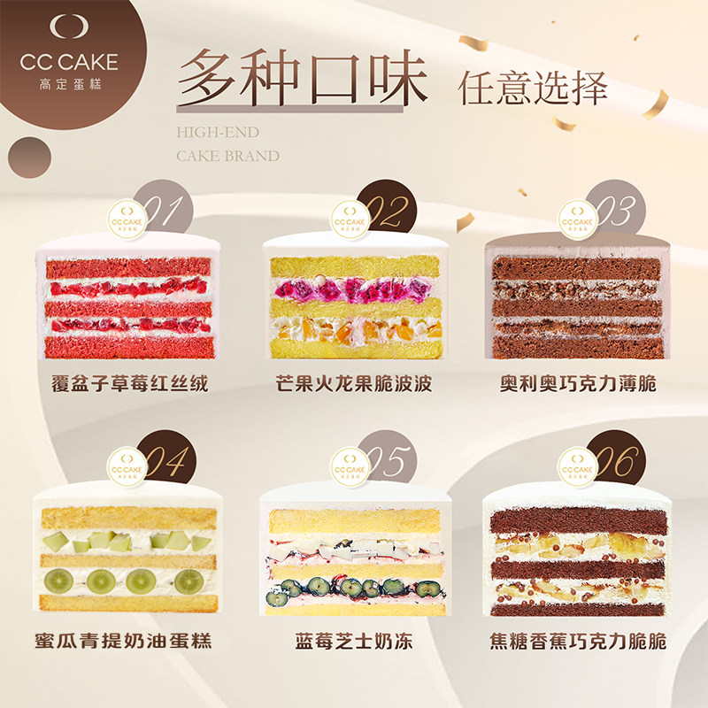 【十二星座】CC CAKE狮子座处女座动物奶油生日蛋糕北京同城
