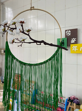 超全尺寸的竹圈圈diy圆环吊环