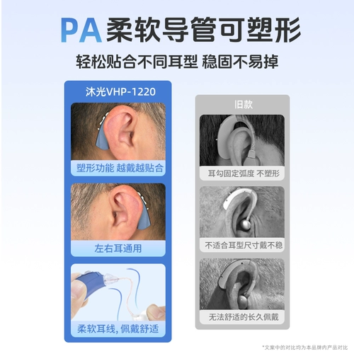 沐光 Слуховые аппараты для пожилых людей, подлинной тяжелой глухих, беспроводной невидимой магнитной быстрого зарядки для пожилых людей