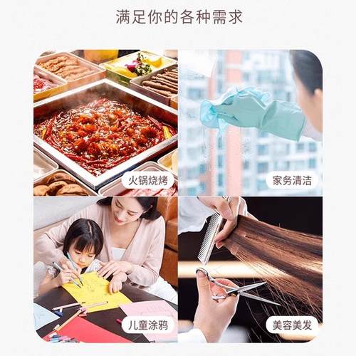 一次性围裙餐饮专用吃饭围兜成人PE独立包装火锅烤肉防脏神器便携 - 图1