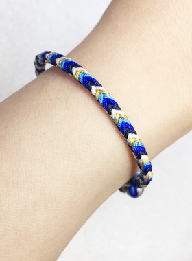 长命缕手工编织丝线七夕礼物