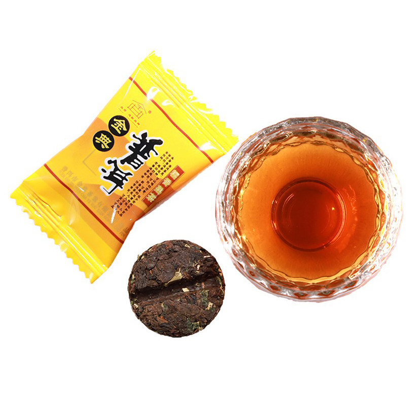 金典茶叶糯米香小沱茶500g云南古树普洱茶糖果纸包装糯香熟茶玉饼,淘宝优惠券,粉丝福利购,淘宝优惠卷