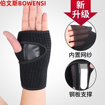 Steel plate wrist protection palm movement protective male sprain rehabilitation joint fixed detachable tendon sheath female fracture support