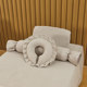 Beauty bed cover four-piece massage massage set