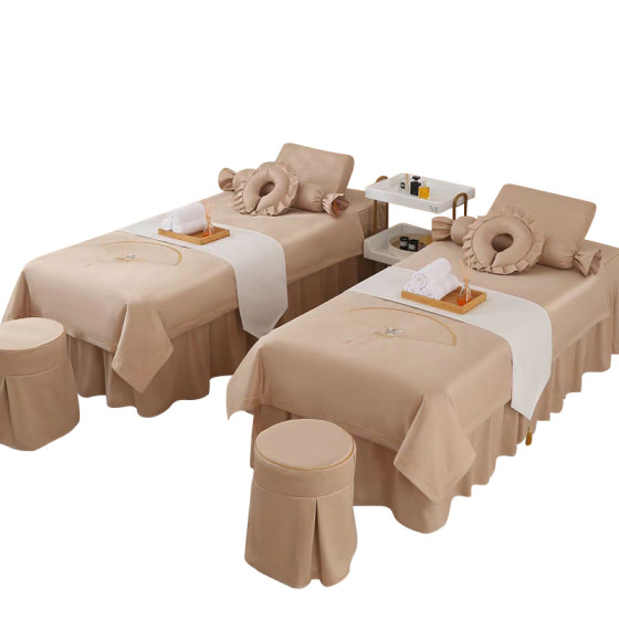 Beauty bedspread for beauty salons, suitable for all seasons