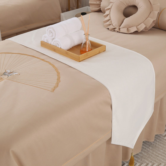 Beauty bedspread for beauty salons, suitable for all seasons