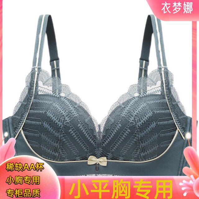 AA cup small breasts push up to make flat chest sexy small bra