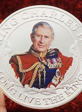 英国镀金国王查尔斯工艺金币币