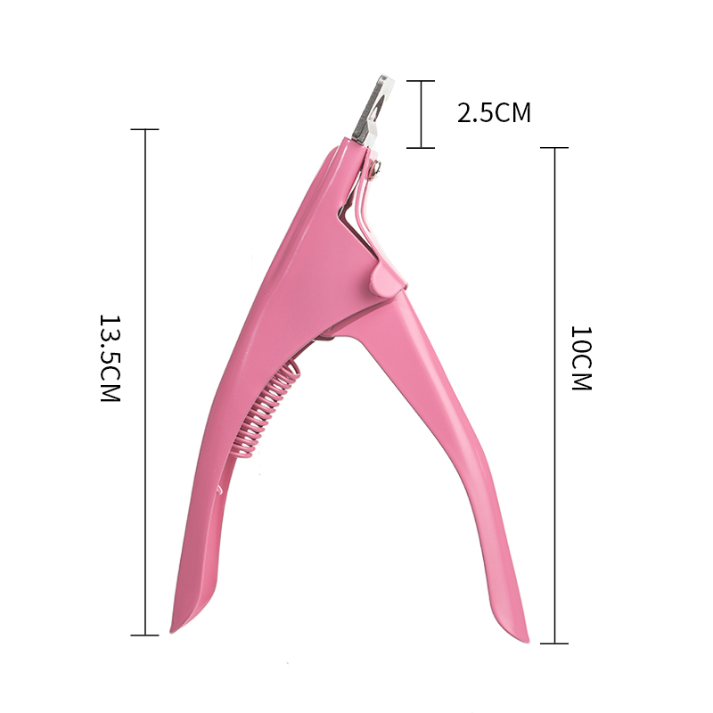 一字剪甲片剪U形剪平行剪指甲钳水晶甲延长胶修甲型美甲工具用品-图1