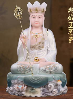 汉白玉娑婆三圣像体全堂