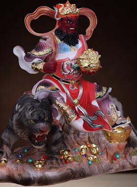 赵公明神像五路财神武玄