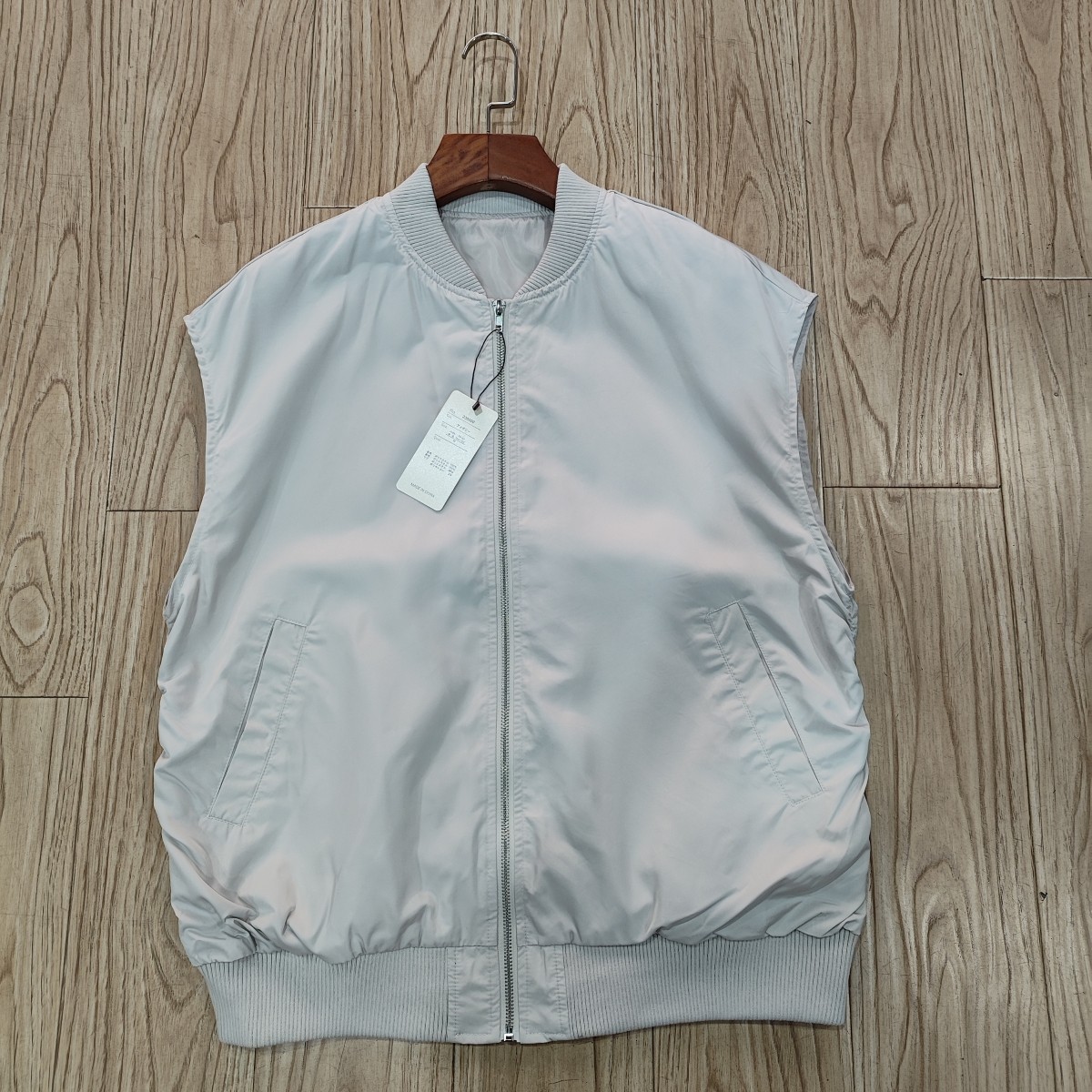 新款外贸日单男春夏秋背心宽松休闲大码拉链外套百搭马甲坎肩上衣,淘宝优惠券,粉丝福利购,淘宝优惠卷