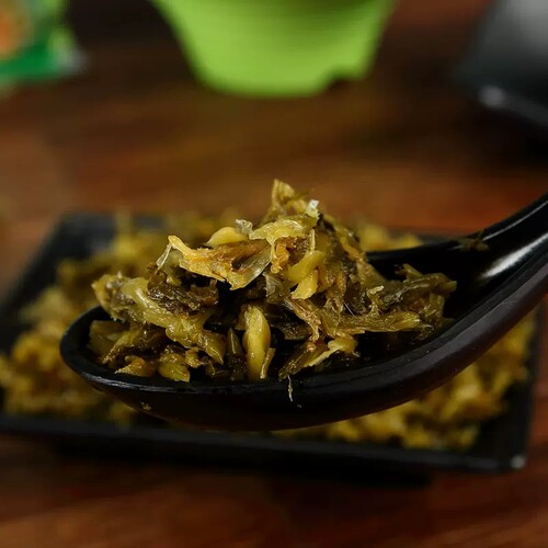 三丰可味雪菜咸菜宁波特产雪里蕻雪菜速食下饭开味菜150g*10袋 - 图2
