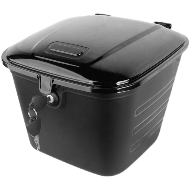 电动自行折叠瓶车后前置物防水带锁封闭头盔防盗加大号车筐篮篓子,淘宝优惠券,粉丝福利购,淘宝优惠卷