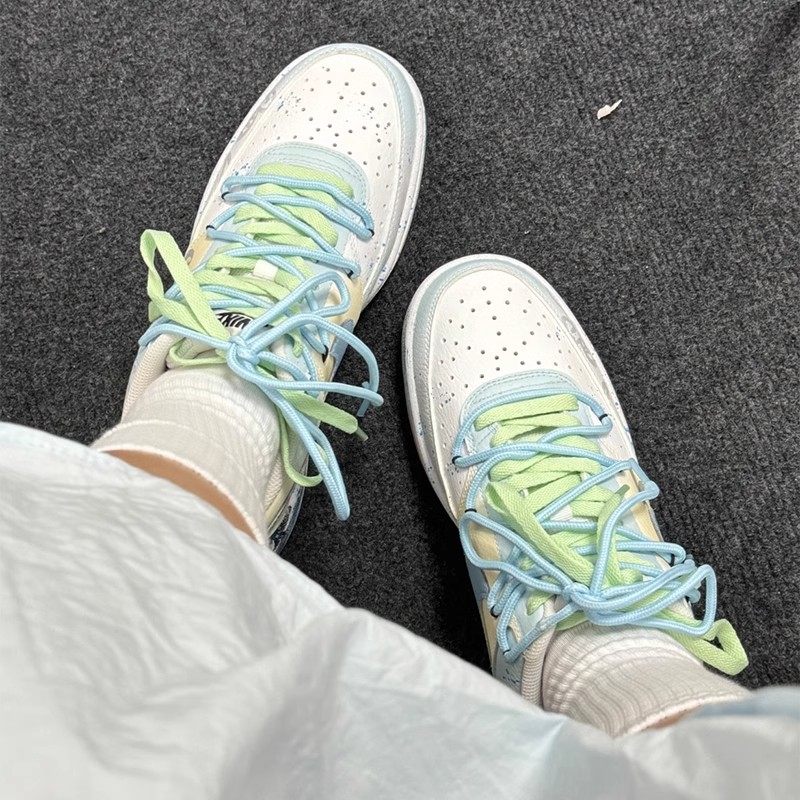 球鞋定制NIKE/耐克Court Vision1心动假日炫彩涂鸦渐变男女低板鞋,淘宝优惠券,粉丝福利购,淘宝优惠卷