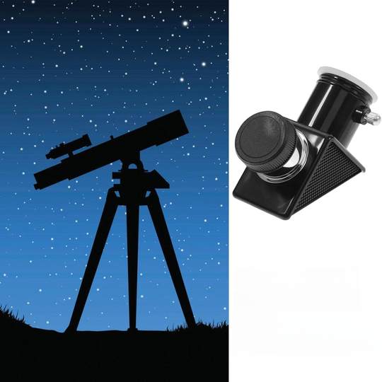 Starboosa réfracteur télescope astronomique accessoires 0.965 pouces 90 degrés image inversée miroir zénith produit chaud transfrontalier