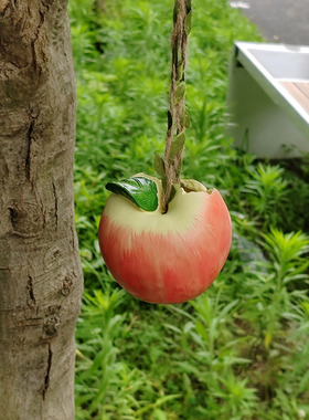 情侣中式树脂仿真注塑悬挂花缸室内外空中吊饰装饰