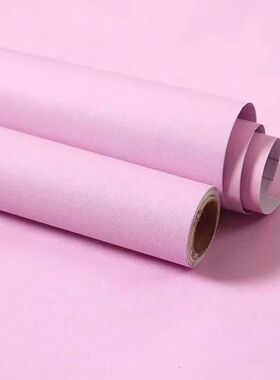纯色自粘背胶墙壁贴纸加厚PVC防水防油家用卧室房间出租遮丑专用