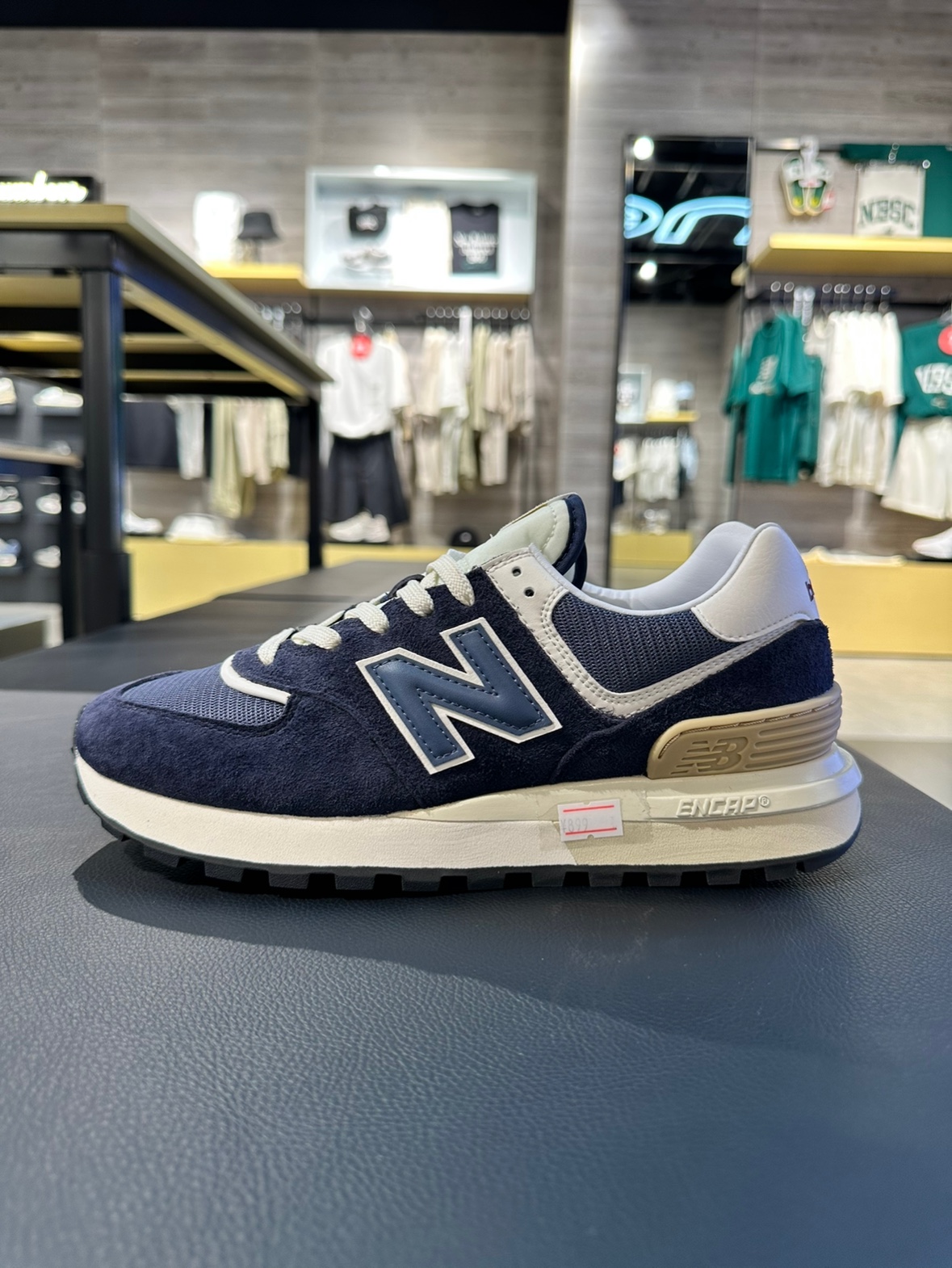 NEW BALANCE NB 23款男女复古运动休闲鞋增高老爹鞋U574LGT1 LGG1-图2