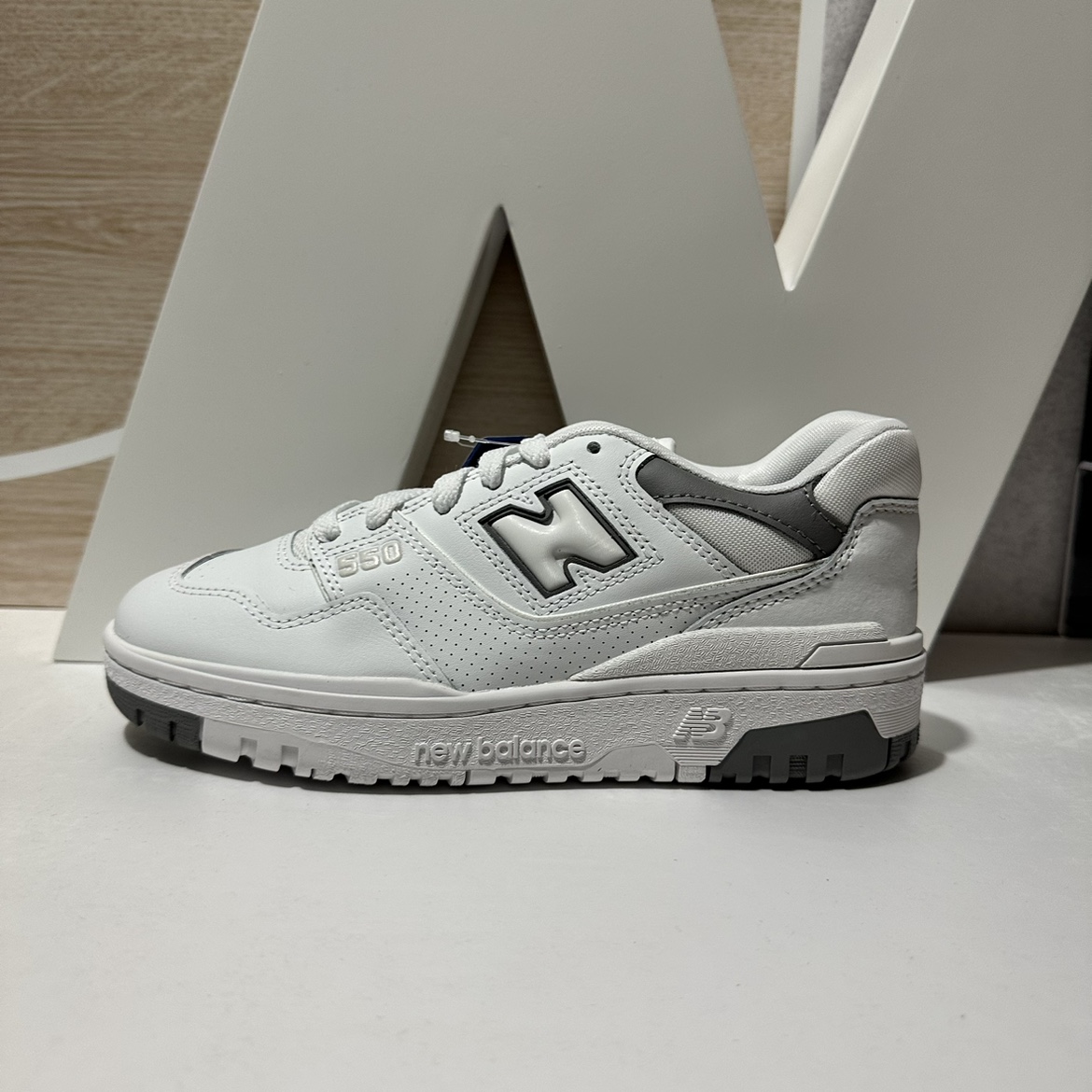 New Balance NB23夏季男女中性款休闲运动鞋复古板鞋BB550SWA/SWB - 图3