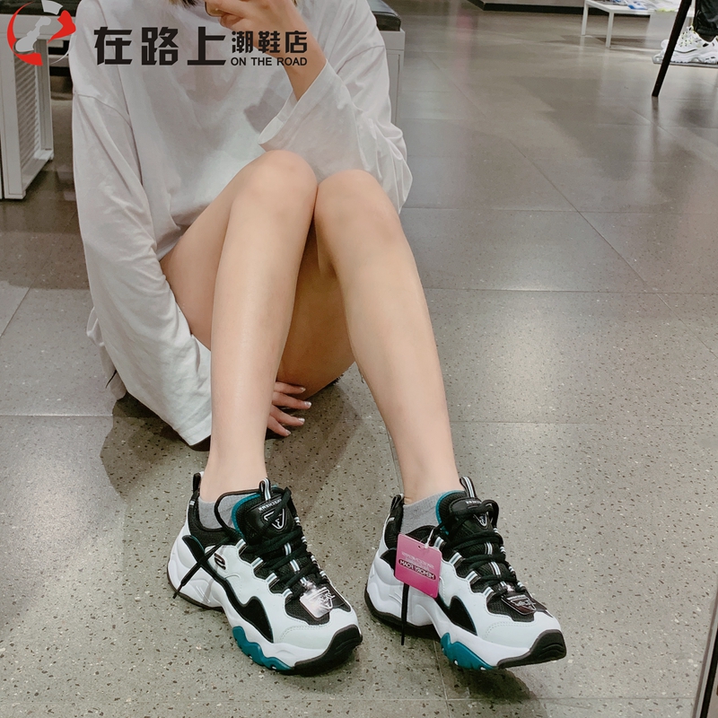 Skechers/斯凯奇女鞋三代熊猫鞋林允同款厚底运动鞋 88888210-图1