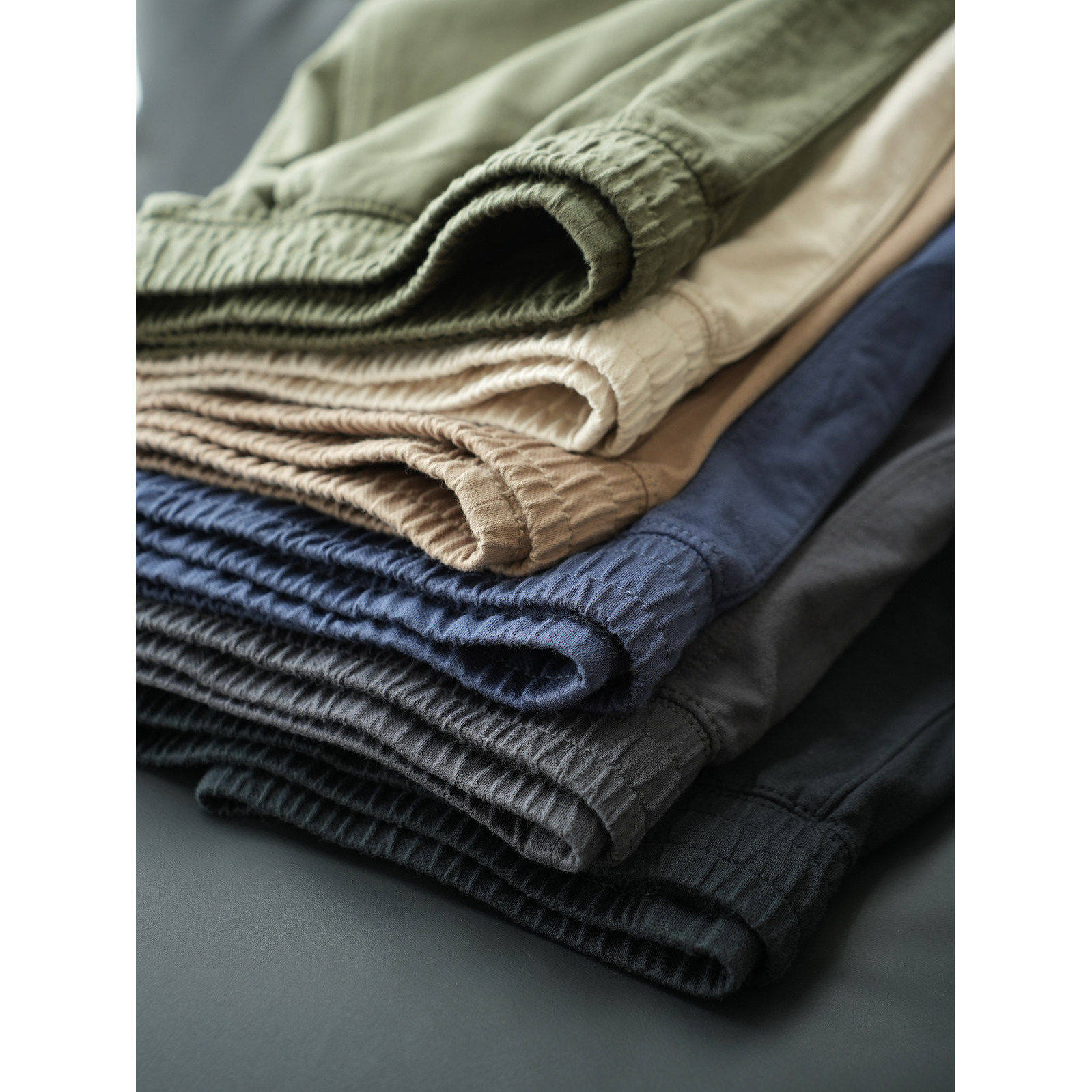 特 男士宽松五分裤 遛弯休闲全棉中裤 纯色短裤夏款男装,淘宝优惠券,粉丝福利购,淘宝优惠卷