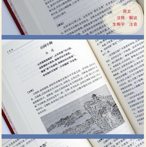 正版包邮 千家诗 原文注释译文点评 精装线订 文白对照书籍 谢枋得千家诗全解中国古诗词一生要读的古典诗词大会 国学经典图书 - 图1