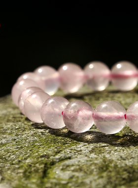 流通处手串佛言佛语粉水晶