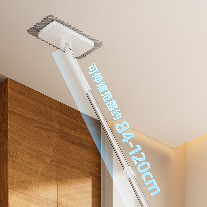 ecoco洗脸巾拖把自动夹抹布迷你小拖把家用2025新款懒人拖地神器,淘宝优惠券,粉丝福利购,淘宝优惠卷