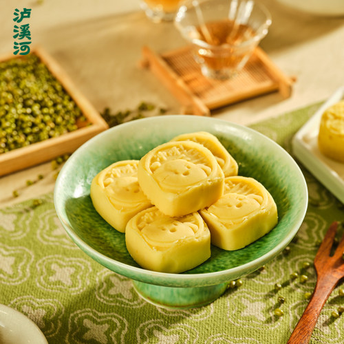 泸溪河绿豆糕节日送礼绿豆冰糕桂花糕零食下午茶糕点心伴手礼小吃 - 图3