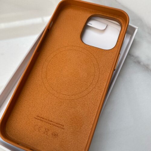 适用苹果iPhone13pro max磁吸case套magsafe卡包硅胶皮革液态壳套 - 图0