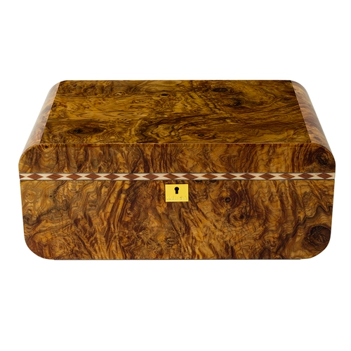 Lubinski сигарная увлажняющая коробка импортированная коробка для хранения пианино кедрового дерева высокая мощность подарочная подарочная коробка с большой емкостью