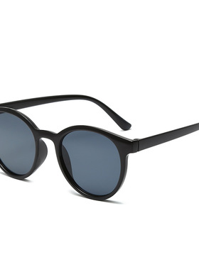 猫眼墨镜女偏光小框2024新款韩国原宿墨镜复古圆框太阳镜防强光潮