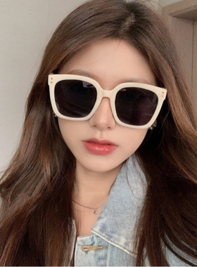 2024新款大框太阳镜女jenniekuku陈佳楠同款墨镜大脸显瘦网红眼镜