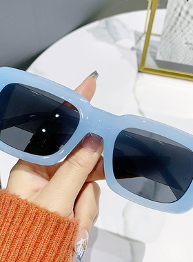 墨镜女小方框时尚个性街拍潮酷防晒庶阳镜防紫外线小框太阳镜遮阳