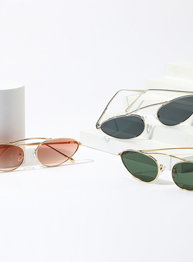 跨境欧美品质墨镜女个性街拍网红爆款太阳镜出行时尚百搭遮阳镜潮