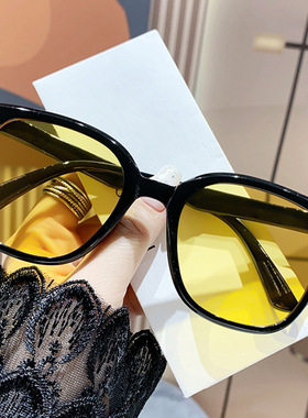 折叠便携墨镜女大框夏季新款防紫外线圆脸防晒司机开车太阳眼镜男