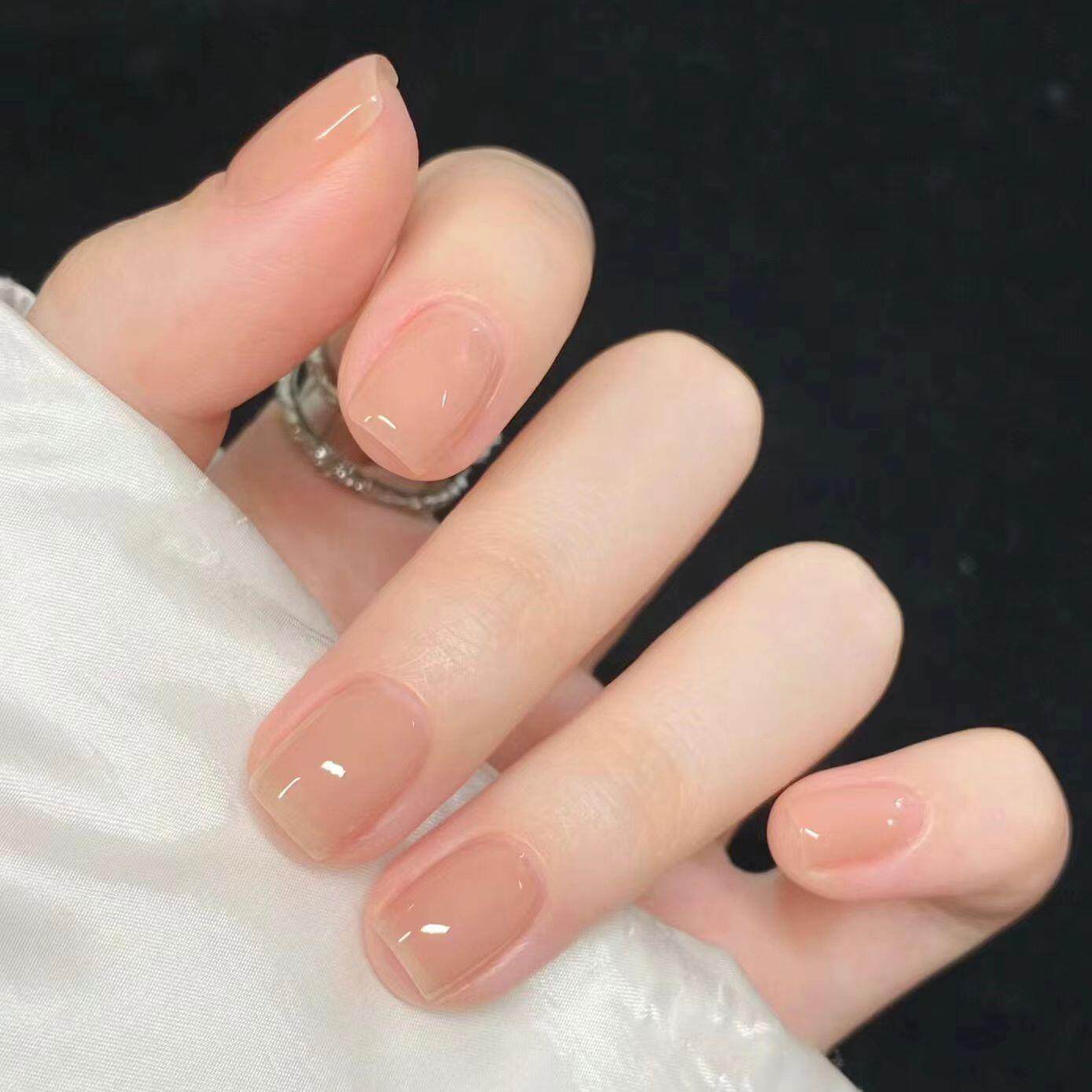 卿本蔲 免烤指甲油持久快干可撕拉透明裸色果冻护甲油2026新款,淘宝优惠券,粉丝福利购,淘宝优惠卷