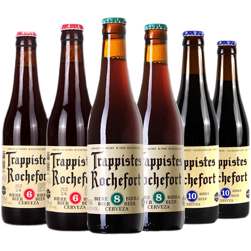 特价整箱比利时进口Rochefort罗斯福10号8/6号24瓶修道院精酿啤酒 - 图3